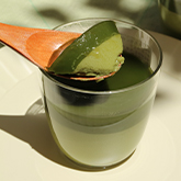 抹茶くず餅プリン
