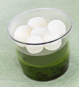 宇治抹茶の白玉しるこ プレミアム