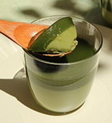 抹茶くず餅プリン