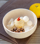 柚子白玉あんみつ