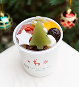 クリスマスあんみつ