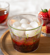 苺の白玉しるこプレミアム
