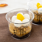 栗とくるみの白玉しるこ