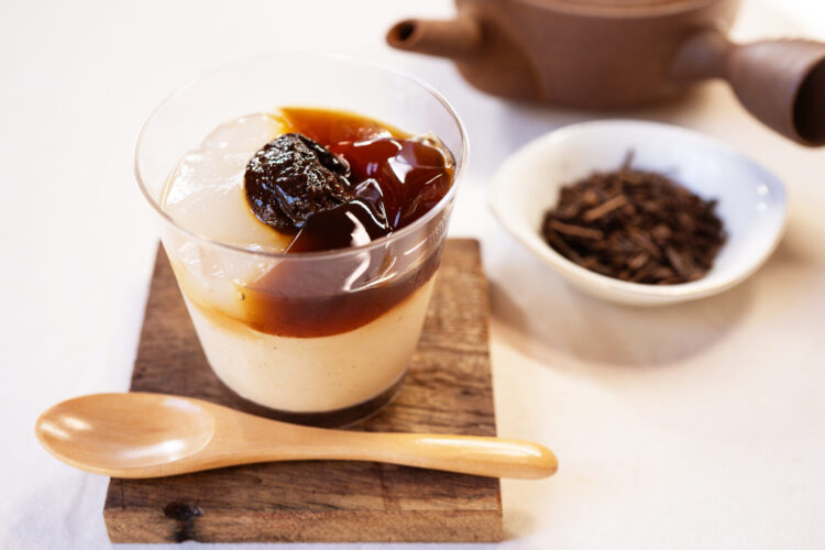 ほうじ茶ブランマンジェ