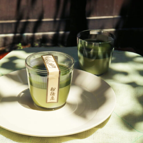 抹茶くず餅プリン