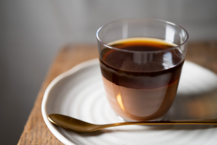 ショコラくず餅プリン